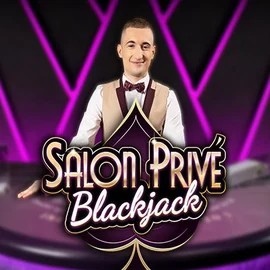Official Live Casino logo: Blackjack Salon Privé by Ezugi at Ringospin Casino
