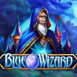 Blue Wizard game by Quickspin – logo hosted on Ringospin Casino