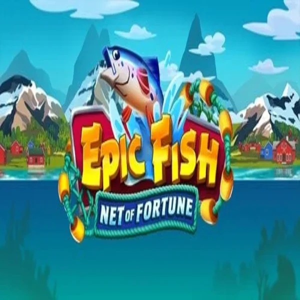 Epic Fish Net of Fortune slot logo by Quickspin at Ringospin CasinoEpic Fish Net of Fortune