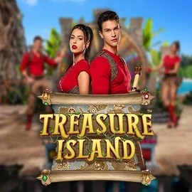 Treasure Island online game logo by Pragmatic Play on ringo-spins.de